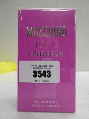 Lot Moschino Toy 2 Bubble Gum edt 100ml