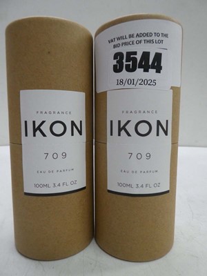 Lot 2 x Ikon Fragrance 709 edp 100ml