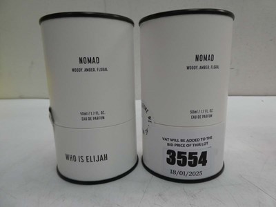 Lot 2 x Who is Elijah Nomad edp 50ml