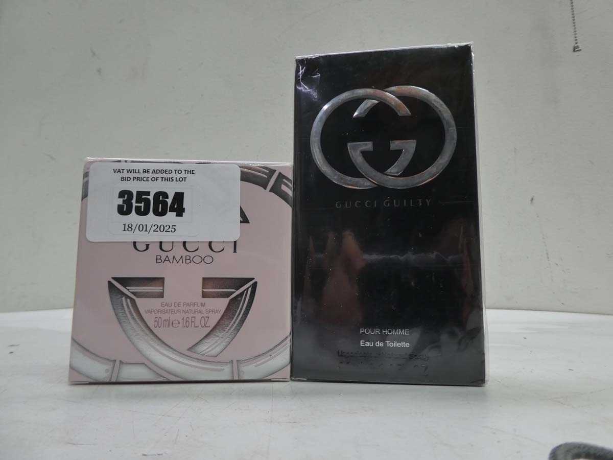 Lot Gucci Bamboo edp 50ml & Gucci Guilty edt 90ml