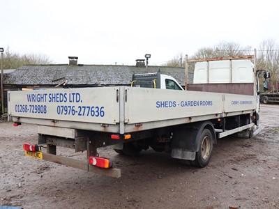 Lot 2 - (MX61 LWC) 2012 DAF LF dropside lorry in white,...