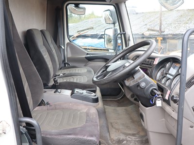 Lot 2 - (MX61 LWC) 2012 DAF LF dropside lorry in white,...