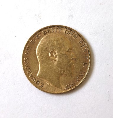 Lot 446 - An Edward VII half sovereign dated 1907