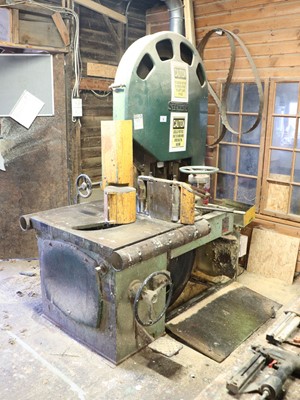 Lot 5 - Stenner 36 heavy duty bandsaw, 3 phase