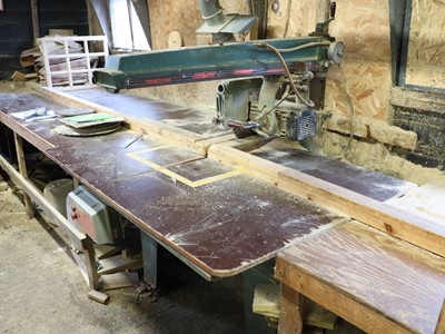 Lot 10 - Wadkin Bursgreen 350 BRA radial crosscut saw...