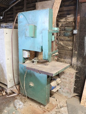 Lot 18 - Sagar vertical bandsaw (not in use)