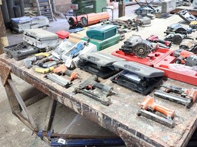 Lot 31 - Approx. 15x various small air powered tools...