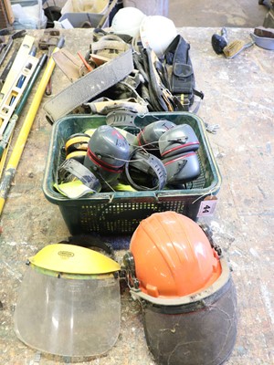 Lot 44 - PPE equipment, personal tool belts and cases