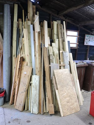 Lot 72 - The timber stock of shed no. 1, to include; a...