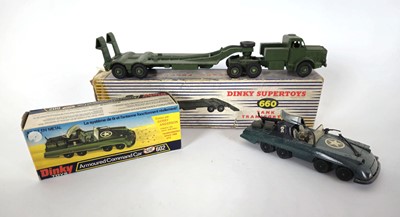 Lot 303 - A Dinky Supertoys 660 Tank Transporter...