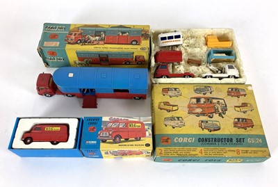 Lot 312 - A Corgi Toys 'Circus Horse Transporter with...