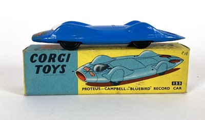 Lot 313 - A Corgi Toys 'Proteus- Campbell- Bluebird...