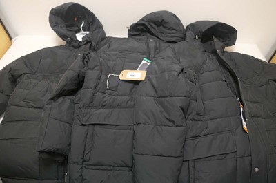 Lot A bag containing 3 Heritage63 coats size 2x...