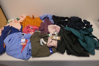 Lot A bag containing 14 tops/jackets to include...