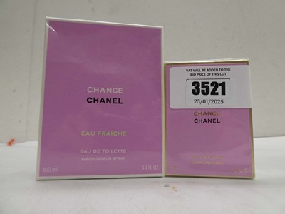 Lot Chanel Chance edp 35ml & Chanel Chance edt 100ml