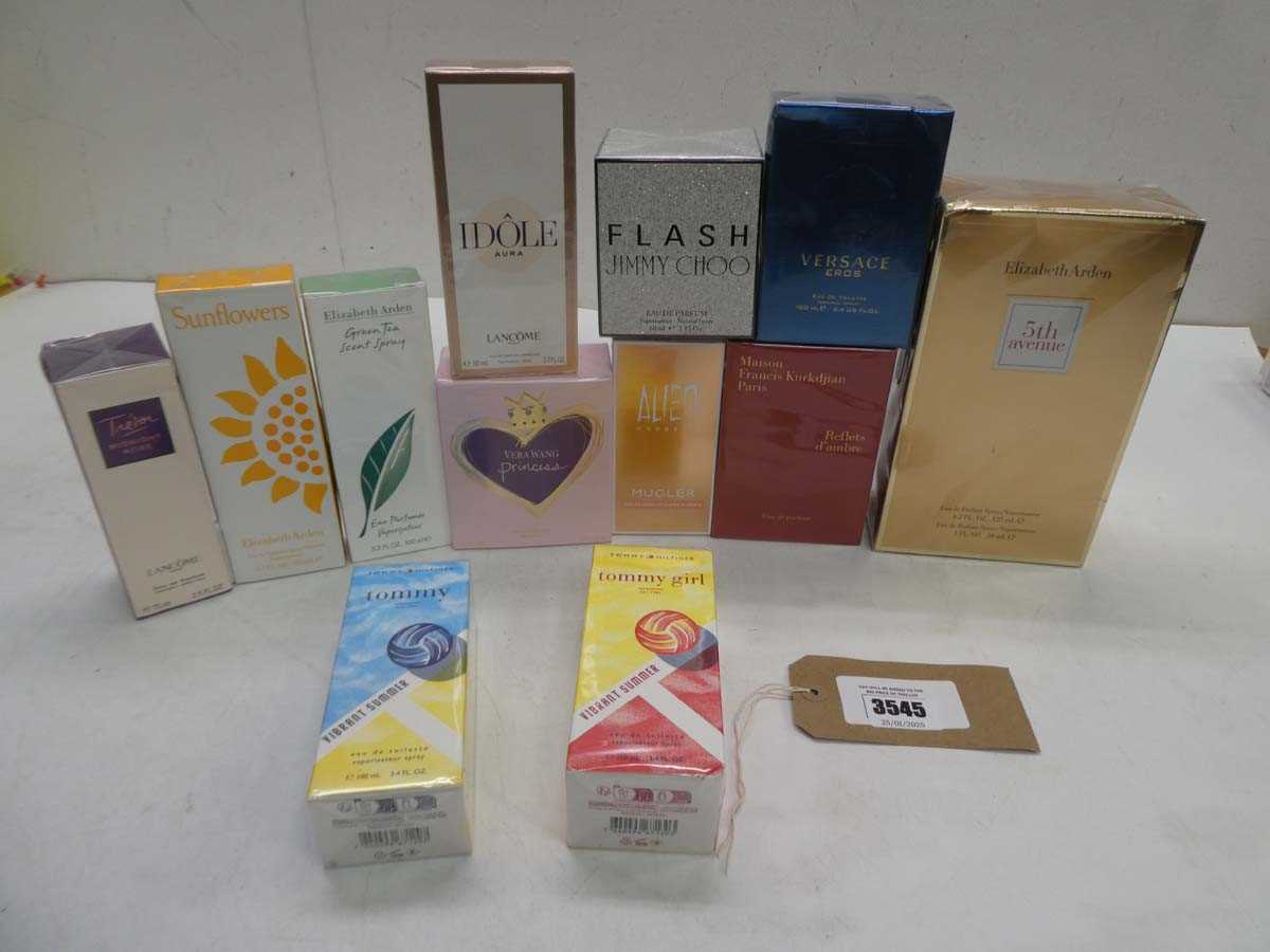 Lot 12 assorted fragrances including Jimmy Choo,...