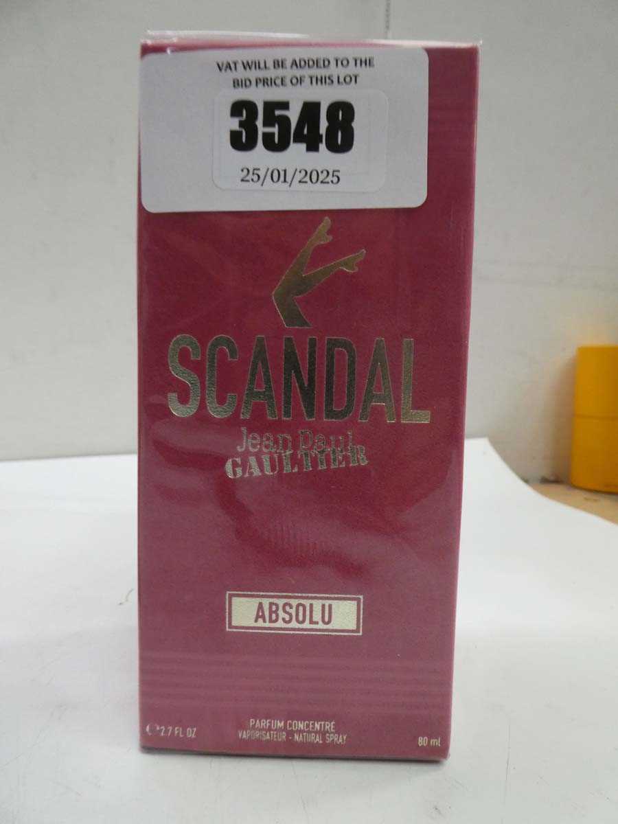 Lot Jean Paul Gaultier Scandal parfum 80ml