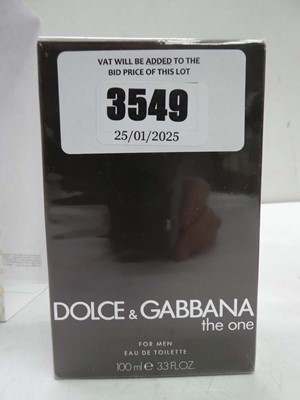 Lot Dolce & Gabbana The One edt 100ml