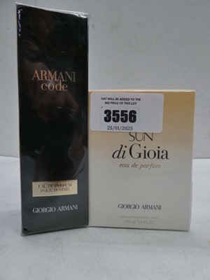 Lot Giorgio Armani Sun di Gioia edp 100ml & Armani...