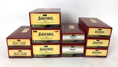 Lot 367 - A group of ten Britains Zulu War Series models...