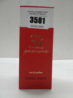 Lot Giorgio Armani Si Passione edp 100ml