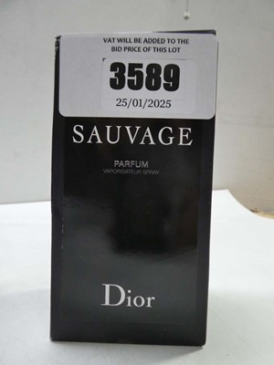 Lot Dior Sauvage parfum 100ml