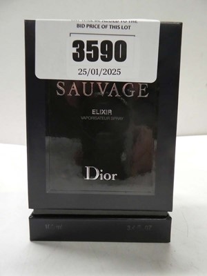 Lot Dior Sauvage Elixir 100ml