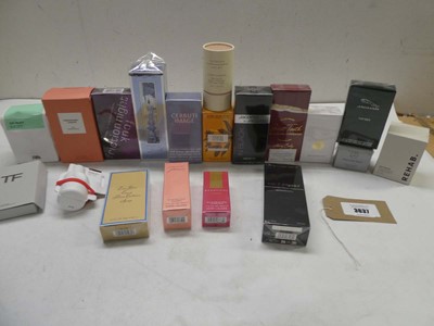 Lot 18 fragrances including FCUK, Jaguar, Issey...