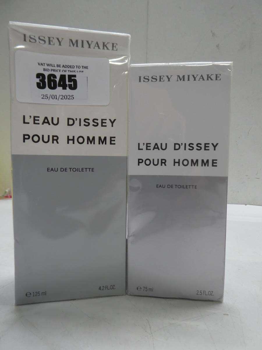 Lot 2 x Issey Miyake L'eau D'Issey pour homme edt...