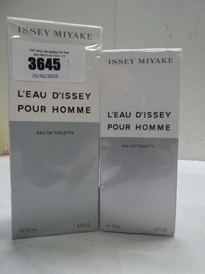 Lot 2 x Issey Miyake L'eau D'Issey pour homme edt...