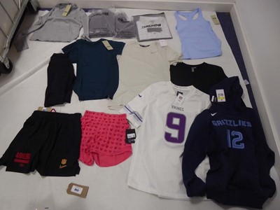 Lot Selection of sportswear to include Gym Shark,...