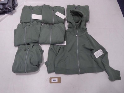 Lot 7x Lulu Lemon scuba oversized full-zip hoodies