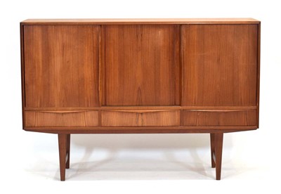 Lot 49 - A 1960's Danish teak cabinet attributed to E.W....