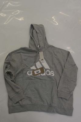 Lot 3910 - A bag containing 5 Adidas hoodies in various...