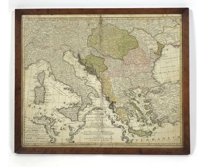 Lot 107 - After Johann Baptist Homann (1664-1724),...