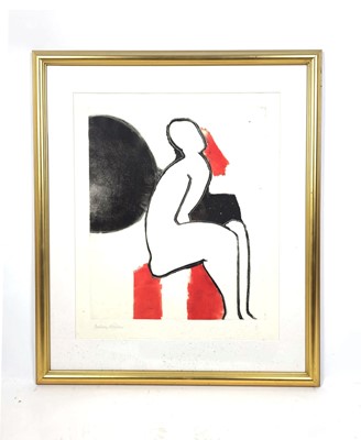 Lot 119 - Anthony Abrahams (1926-2019), A seated figure,...