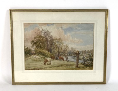 Lot 126 - Thomas Baker (1809-1864), 'Milverton', cattle...