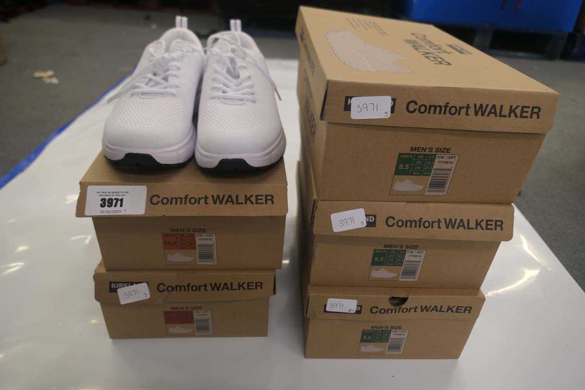 Lot 3971 - 5 Pairs of Kirkland comfort shoes