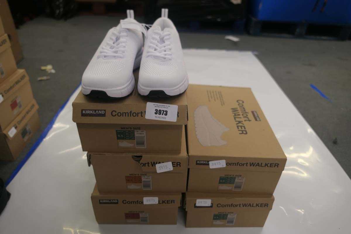 Lot 3973 - 5 Pairs of Kirkland comfort shoes