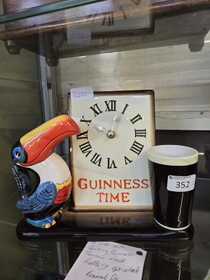 Lot 352 - A late 20th century Guinness battery operated...