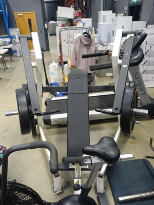 Lot Incline pendulum with weights to include: 2...