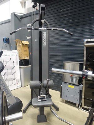 Lot Lap pull down machine with V-bar, 2 wide pull...