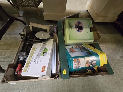 Lot 444 - Two trays of boxed and unboxed hand tools to...