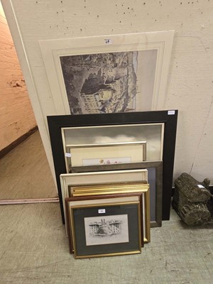 Lot 49 - A selection of various artworks to include...