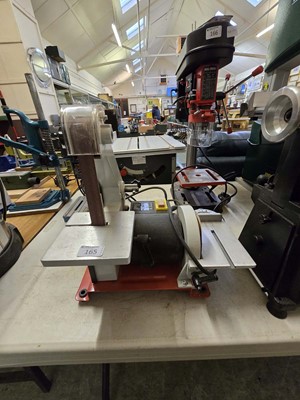 Lot 165 - An Axminster hobby series belt sander model no....