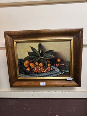 Lot 179 - A framed print of still life