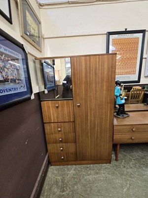 Lot 188 - A mid-20th century part bedroom suite by...