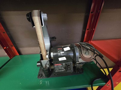 Lot 211 - A Dremel model 1731 type 1 belt and disc sander