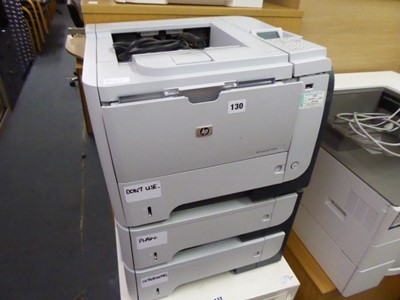 Lot 130 - HP laserjet P3015 printer