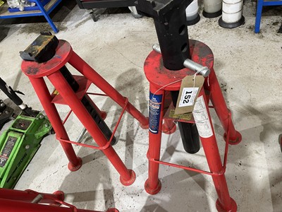 Lot 152 - Pair of Sealey 10 tonne high lift adjustable...